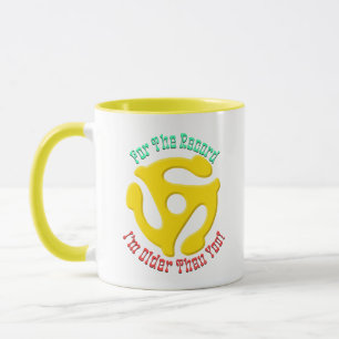 Mug POUR LE DOSSIER JE SUIS PLUS ÂGÉ par Jeff Willis A