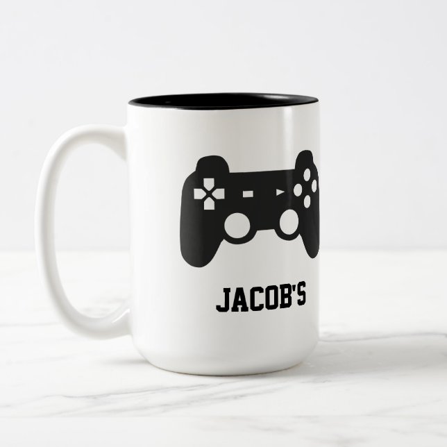 Mug pour le joueur dans la maison, personnalisée. (Gauche)