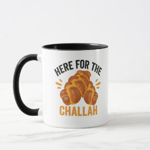 Mug Pour le pain d'Hanoukka juif challah amusant