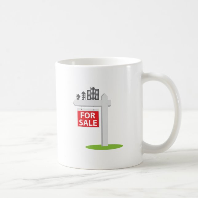 Mug Pour le signe de vente (Droite)