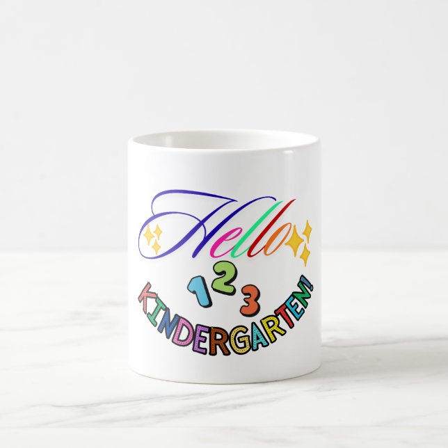 Mug pour l'enseignant de maternelle, Cadeau de ren (Centre)