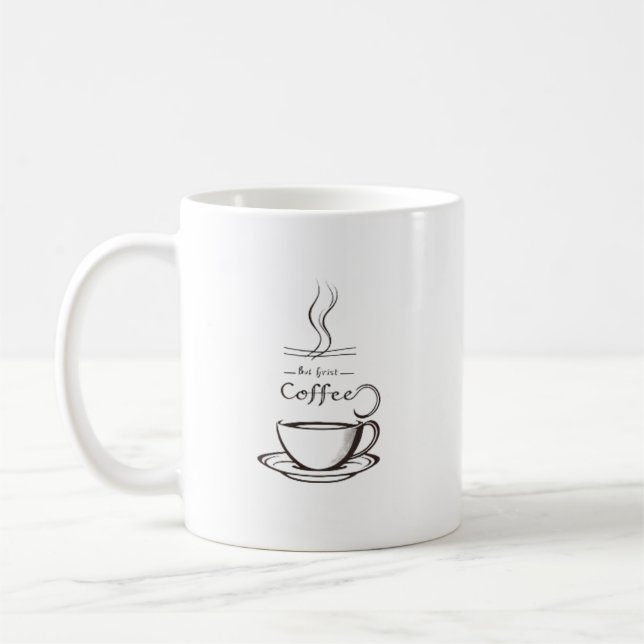 Mug pour les amateurs de café (Gauche)