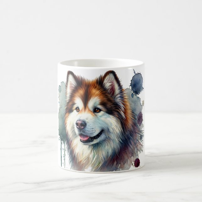 Mug 🐾 Pour Les Amateurs De Malamute En Alaska ! 🐾 (Centre)