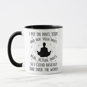Mug Pour les amateurs de yoga, de Yoga amusant, de Yog