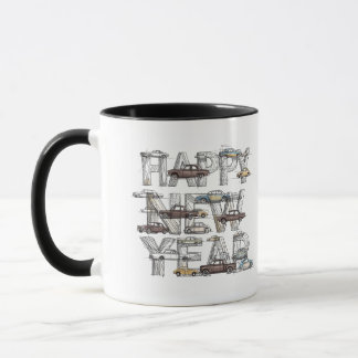 mug pour les amoureux de voitures pour la nouvelle