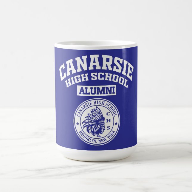 Mug pour les anciens de Canarsie High School NY (Centre)
