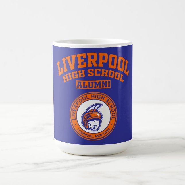 Mug pour les anciens de Liverpool High School NY (Centre)