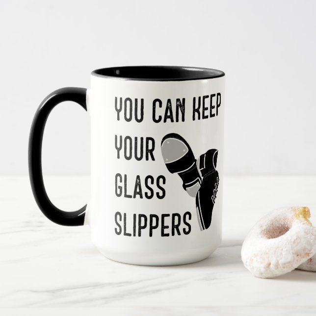 Mug Pour Les Danseurs Vous Pouvez Garder Vos Chaussons (Avec donut)