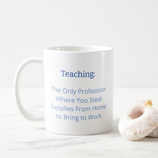 Mug pour les enseignants (Avec donut)