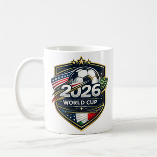 Mug pour les fans de football Coupe du Monde 2026