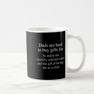 Mug Pour les papas difficiles à gâter drôle d'hommes p