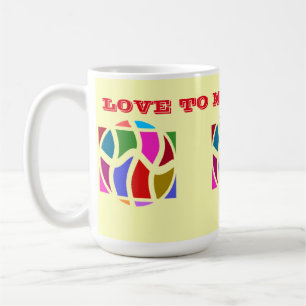 Mug Pour maman et papa couleur crème d'art message