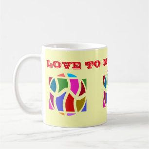 Mug Pour maman et papa couleur crème d'art message
