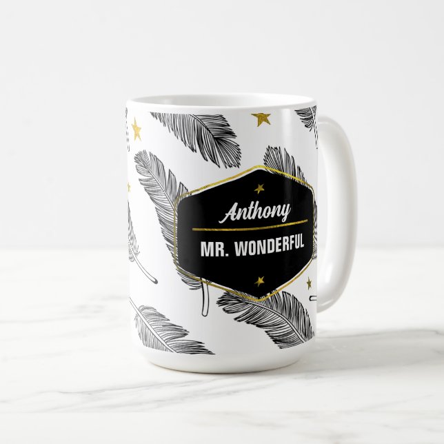 Mug Pour Mari en Fête des pères. Motif (Devant droit)