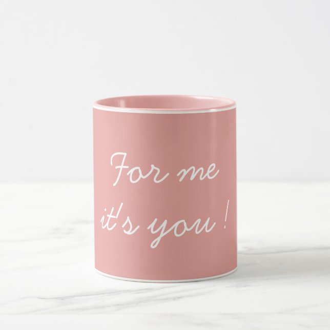 Mug Pour moi c'est toi la Saint-Valentin (Centre)