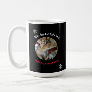 Mug Pour Noël, Meowy et Bright, Photo de chat,