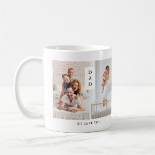 Mug Pour papa Modernisation de la grille photo
