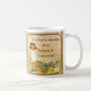 Mug Pour Plante d'un jardin