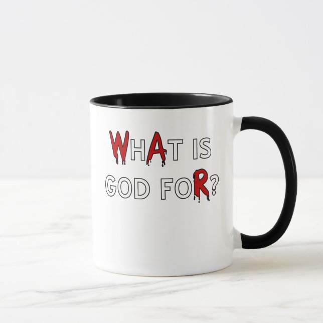 Mug Pour quoi est-il Dieu ? (Droite)