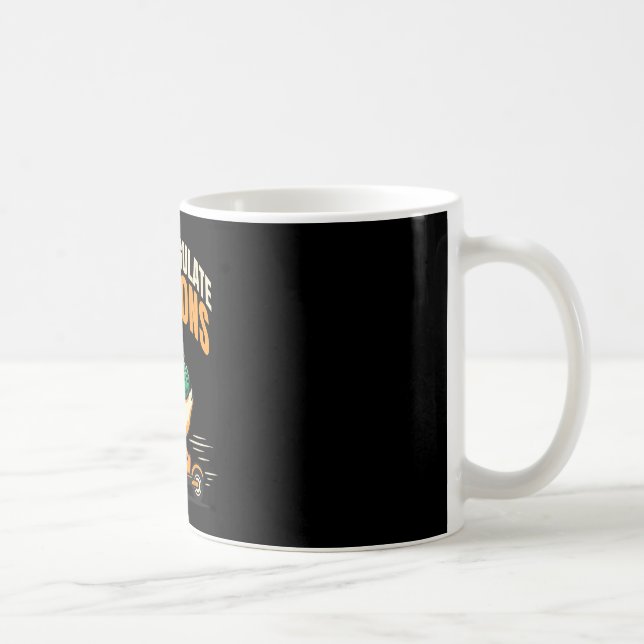 Mug Pour réguler les émotions, trottinette d'oie drôle (Droite)