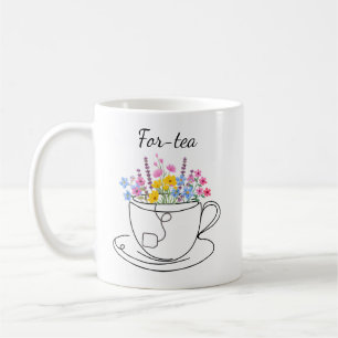 Mug Pour son 40e anniversaire, For-Tea, une création f