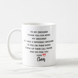 Mug pour toiletteur de chiens, Cadeau pour toilett