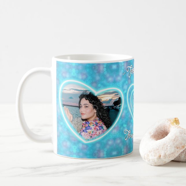 Mug Pour toujours mon garçon, pour toujours mon collag (Avec donut)