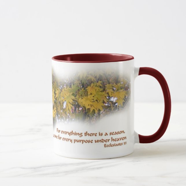 Mug Pour tout il y a une saison (Droite)