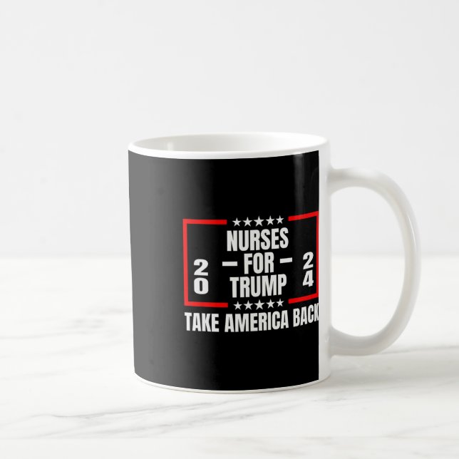 Mug Pour Trump 2024 Reprenez l'Amérique  (Droite)