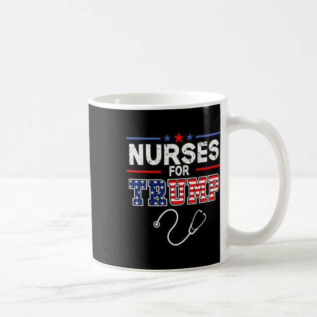 Mug Pour Trump 2024 Soutenez Donald Trump - Le drapeau (Droite)