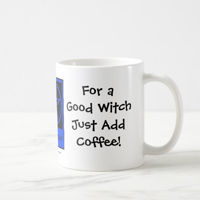 Mug Pour une bonne sorcière Ajouter café Café addicts  (Droite)