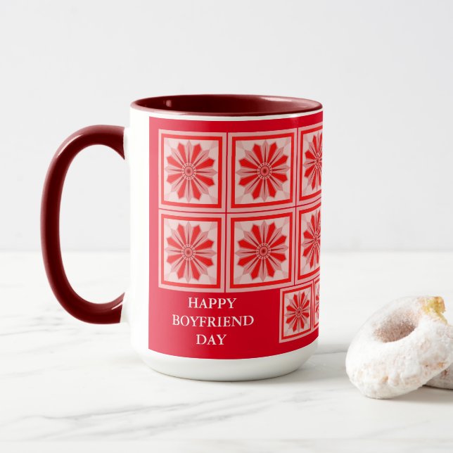 Mug POUR UNE JOURNÉE DE PETIT AMI PRÉSENT (Avec donut)