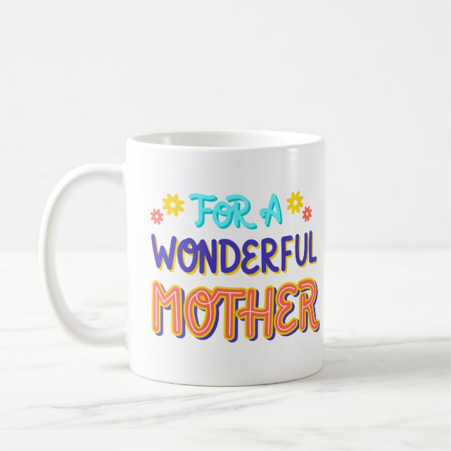 Mug pour une mère merveilleuse (Gauche)