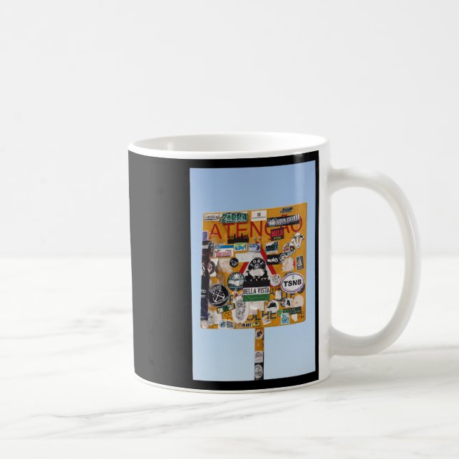Mug Pour Votre Attention Sticker Vertical Faro (Droite)