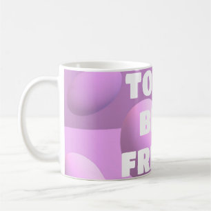 Mug Pour votre meilleur ami bulles en rose