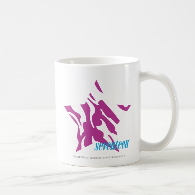 Mug Pourpre 4 de zèbre (Droite)