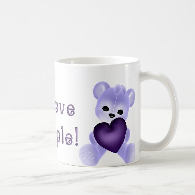 Mug Pourpre d'amour de KRW (Droite)