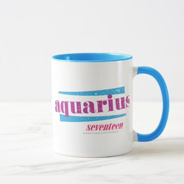 Mug Pourpre de Verseau (Droite)