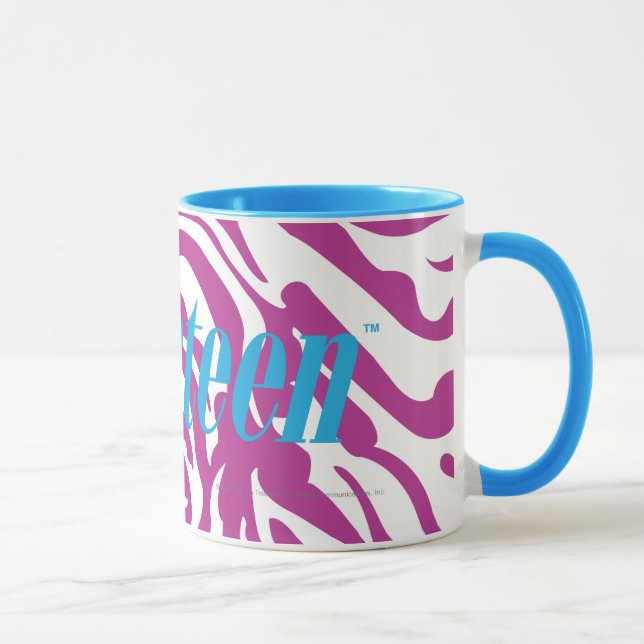 Mug Pourpre de zèbre (Droite)