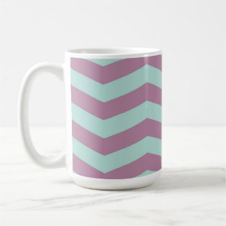Mug Pourpre/tasse Chevron d'Aqua