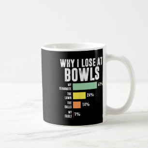 Mug Pourquoi J'Ai Perdu À Bowls Funny Bowling