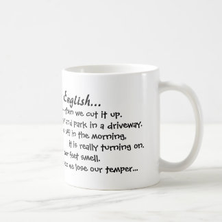 Mug Pourquoi j'aime anglais attaquez