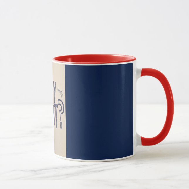 Mug "Pourquoi nouez ? " (Droite)