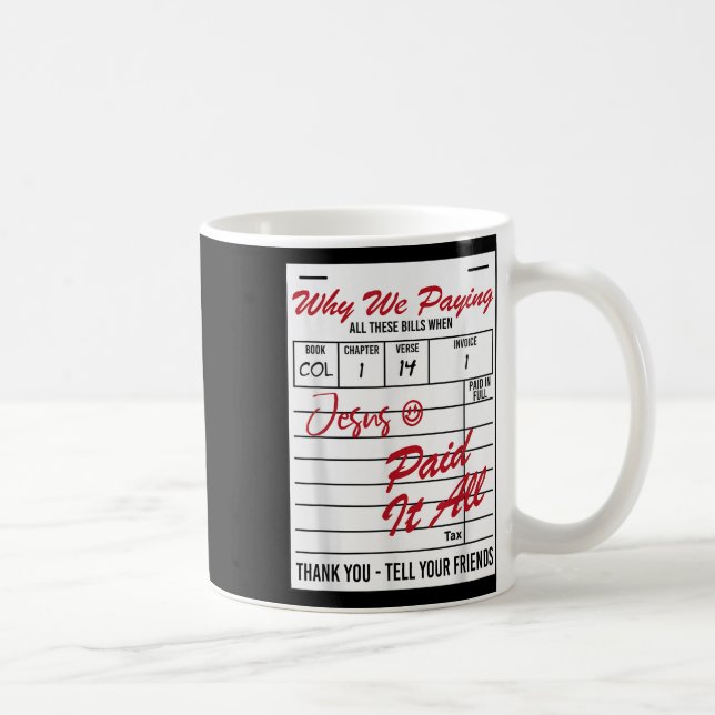 Mug Pourquoi Nous Avons Pu Faire Toutes Ces Citations  (Droite)