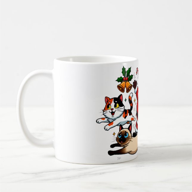 Mug Poursuite amusante : le défilé des animaux de comp (Gauche)