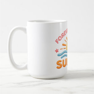 Mug Poursuivre à jamais les couchers de soleil Mignon 