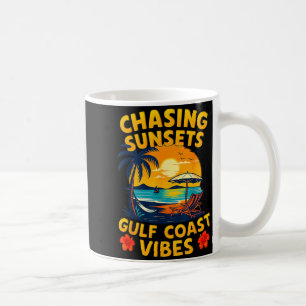Mug Poursuivre les couchers de soleil vibrations de la