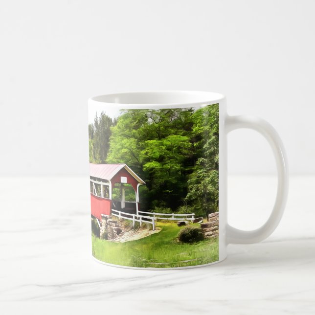 Mug Poussées de ponts couverts (Droite)