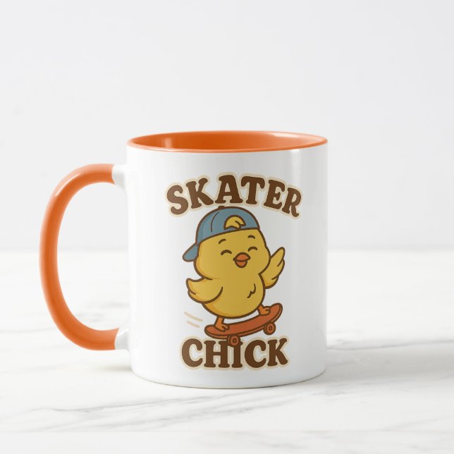 Mug Poussette de patinage - Joli Street Style Tee (Gauche)