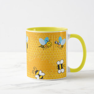 Mug Poussettes à aiguilles et caricatures